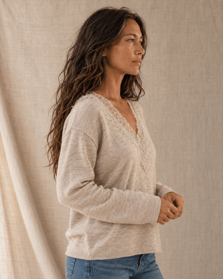The Colette Lace Sweater | The Salty Babe