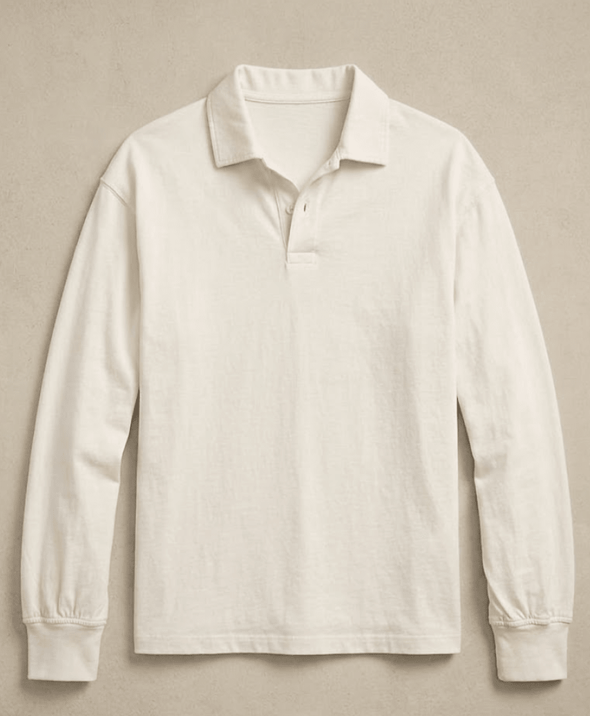 The Collector Polo - The Salty BabeLong Sleeve Shirt