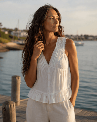 The Cove Lace Top - The Salty BabeTop