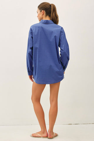 The Dockside Button-Down - The Salty BabeLong Sleeve Tops