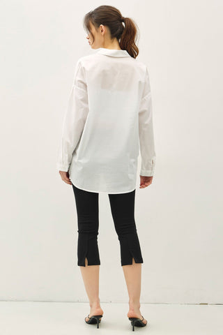 The Dockside Button-Down - The Salty BabeLong Sleeve Tops