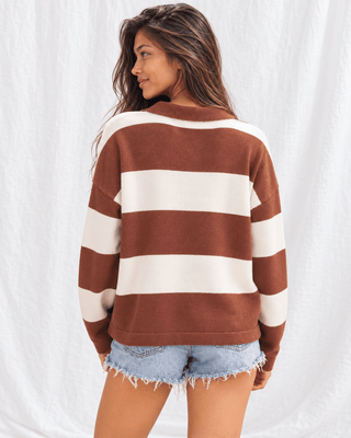The Dockside Striped Sweater | The Salty Babe