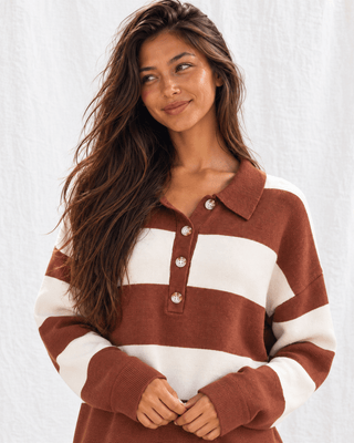 The Dockside Striped Sweater | The Salty Babe