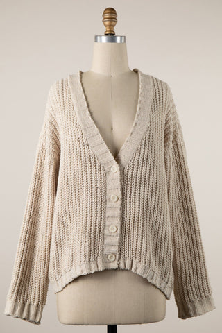The Driftwood Cable Cardigan - The Salty BabeCardigan