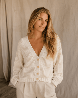 The Driftwood Cable Cardigan Sweater - The Salty BabeSweaters