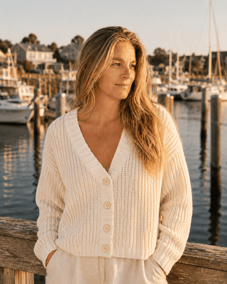 The Driftwood Cable Cardigan Sweater - The Salty BabeSweaters