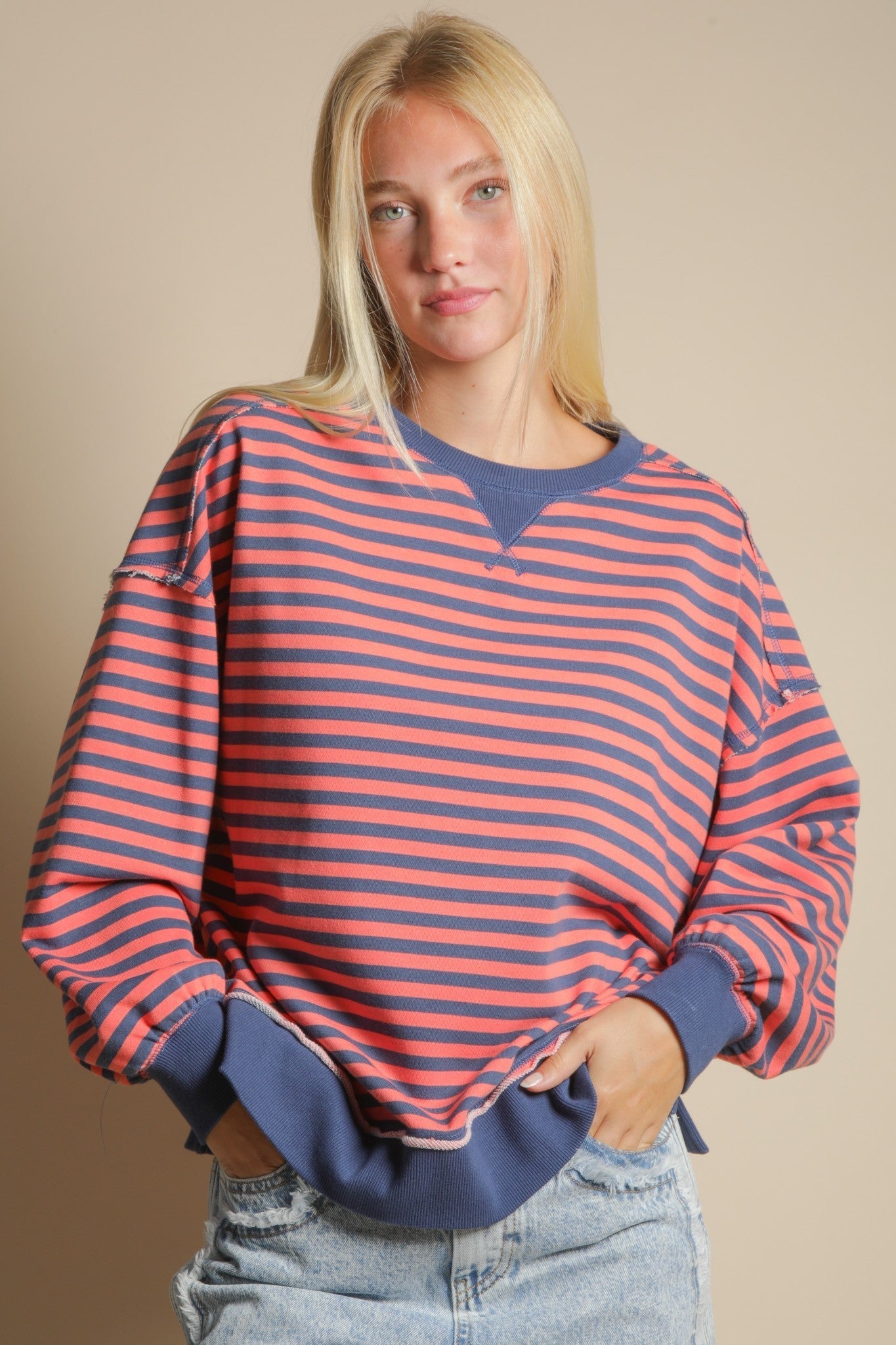 The Fav Striped Long Sleeve Top - The Salty BabeLong Sleeve Shirt