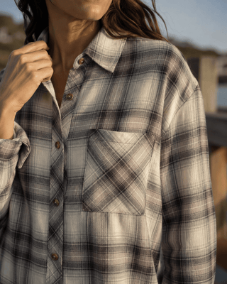 The Fog & Fern Flannel - The Salty BabeLong Sleeve Shirt