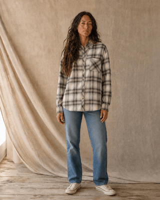 The Fog & Fern Flannel - The Salty BabeLong Sleeve Shirt