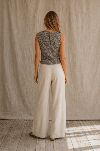 The Foredeck Knit - Moon Grey - The Salty BabeTop