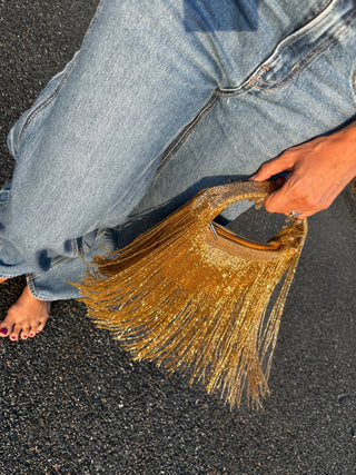 The Golden Hour Tassel Bag - The Salty BabeBags