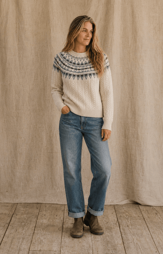The Gooseberry Cable Knit Sweater - The Salty BabeSweaters