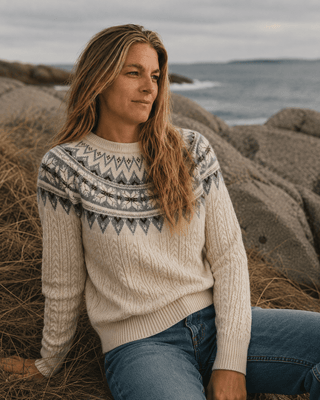The Gooseberry Cable Knit Sweater - The Salty BabeSweaters