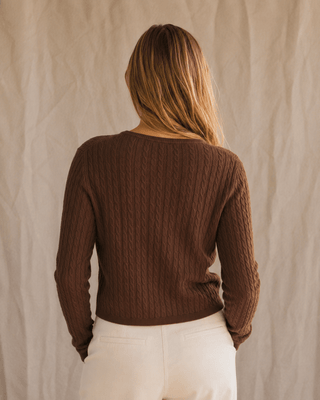 The Habor Cable Knit Cardigan - The Salty BabeCardigan
