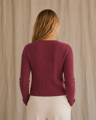 The Habor Cable Knit Cardigan - The Salty BabeCardigan