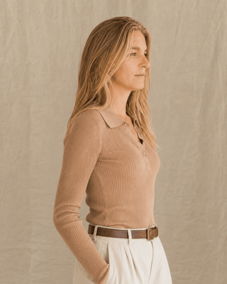 The Harbor Snap Sweater-Taupe - The Salty BabeSweaters