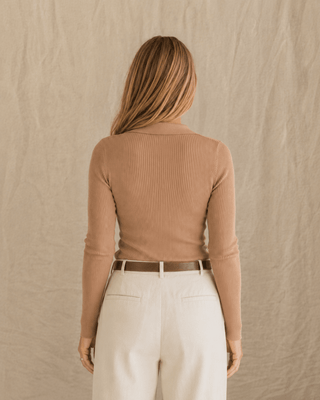 The Harbor Snap Sweater-Taupe - The Salty BabeSweaters