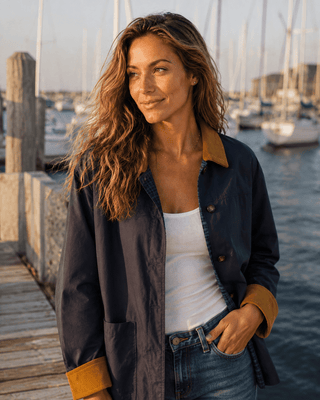 The Harborside Reversible Barn Jacket - The Salty BabeJackets