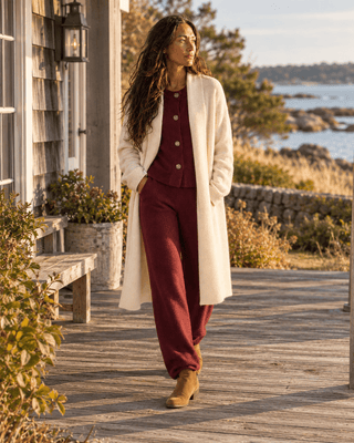 The Laurel Longline Cardigan - Alpaca | The Salty Babe