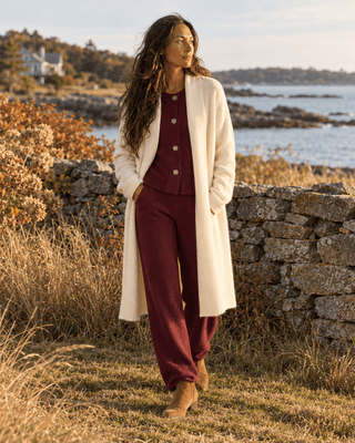 The Laurel Longline Cardigan - Alpaca | The Salty Babe