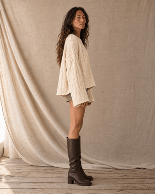 The Lodge Cable Knit | The Salty Babe