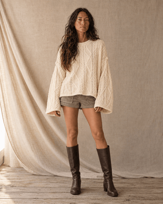 The Lodge Cable Knit | The Salty Babe