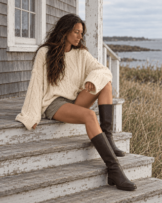 The Lodge Cable Knit | The Salty Babe