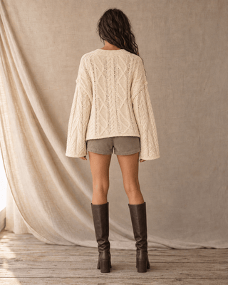 The Lodge Cable Knit | The Salty Babe