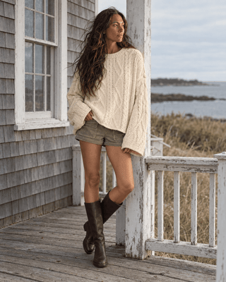 The Lodge Cable Knit | The Salty Babe