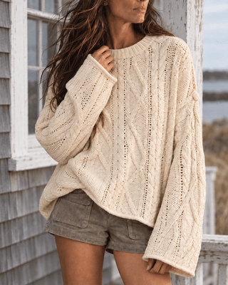 The Lodge Cable Knit | The Salty Babe