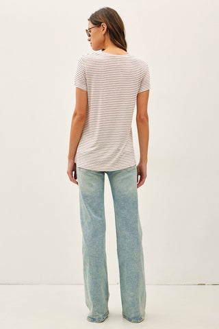 The Low Tide Stripe Tee - The Salty BabeTee Shirts