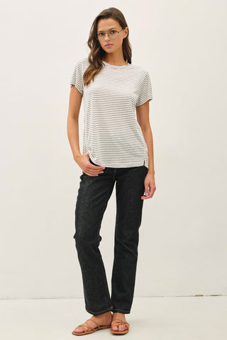 The Low Tide Stripe Tee - The Salty BabeTee Shirts