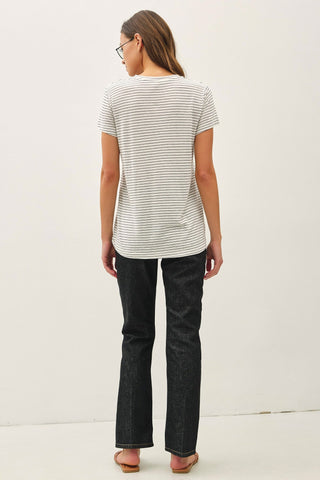 The Low Tide Stripe Tee - The Salty BabeTee Shirts