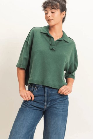 The Marina Short Sleeve Top - The Salty BabeTop