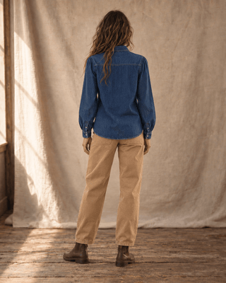 The Mariner Long Sleeve Denim Shirt - The Salty BabeLong Sleeve Shirt
