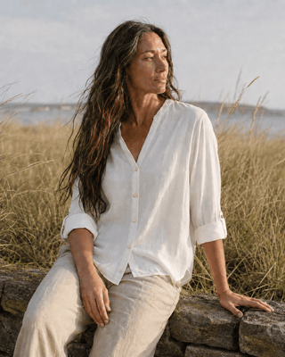 The Overlook Top - Off White - The Salty BabeTop