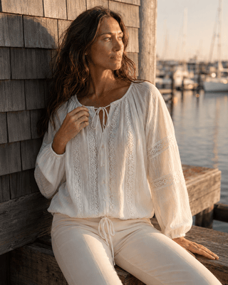 The Salt Cove Blouse - The Salty BabeTop