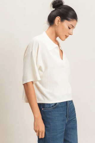 The Slow Morning Short Sleeve Sweater - The Salty BabeShort Sleeve Tops