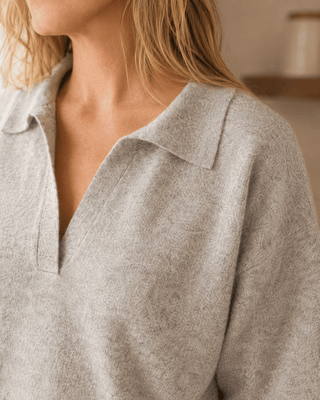The Slow Morning Short Sleeve Sweater-Heather Grey - The Salty BabeShort Sleeve Tops