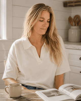 The Slow Morning Short Sleeve Sweater-Ivory - The Salty BabeShort Sleeve Tops