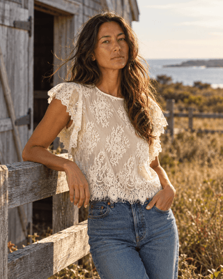 The Sunday at the Ranch Top | The Salty Babe