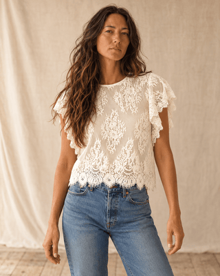 The Sunday at the Ranch Top | The Salty Babe