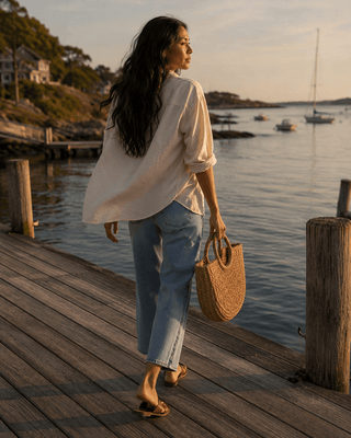 The Tide Line Wide-Leg Jean - The Salty BabeDenim Pants