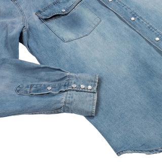 The Wyatt Shirt - Vintage Denim | The Salty Babe