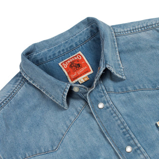 The Wyatt Shirt - Vintage Denim | The Salty Babe