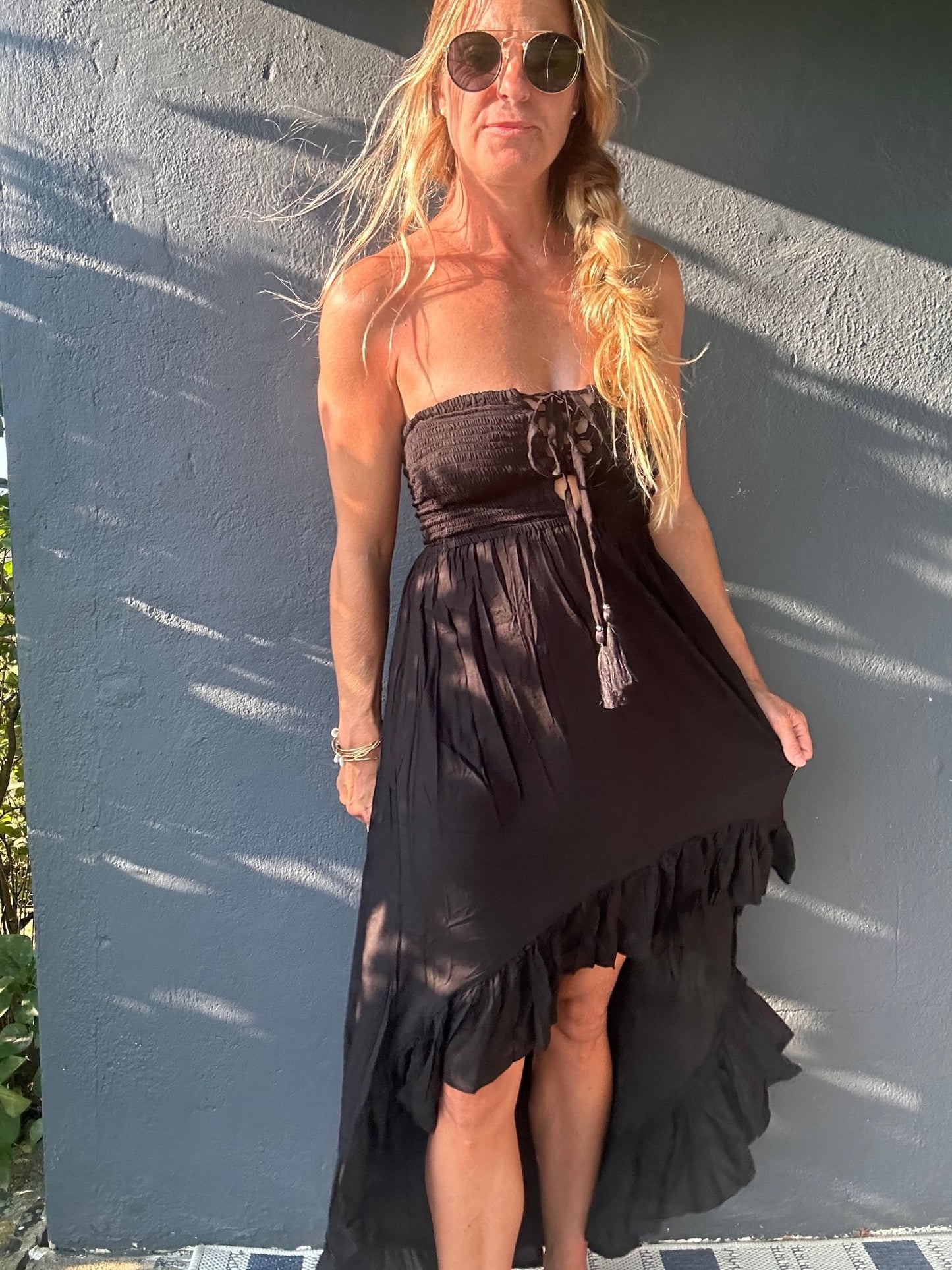 TIARE Hawaii Alia maxi dress - Black - The Salty BabeDresses