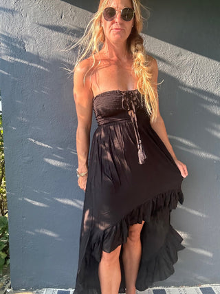 TIARE Hawaii Alia maxi dress - Black - The Salty BabeDresses