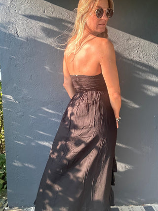 TIARE Hawaii Alia maxi dress - Black - The Salty BabeDresses