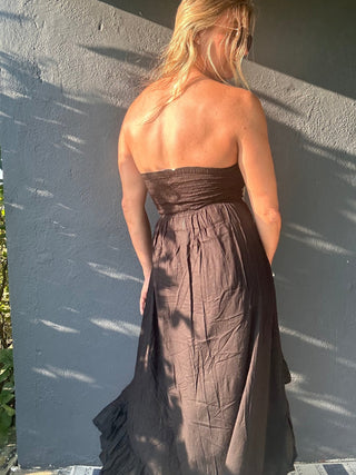 TIARE Hawaii Alia maxi dress - Black - The Salty BabeDresses