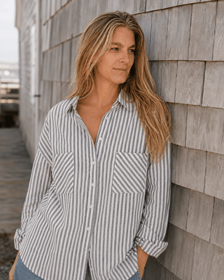 Tideline Stripe Shirt - The Salty BabeLong Sleeve Shirt